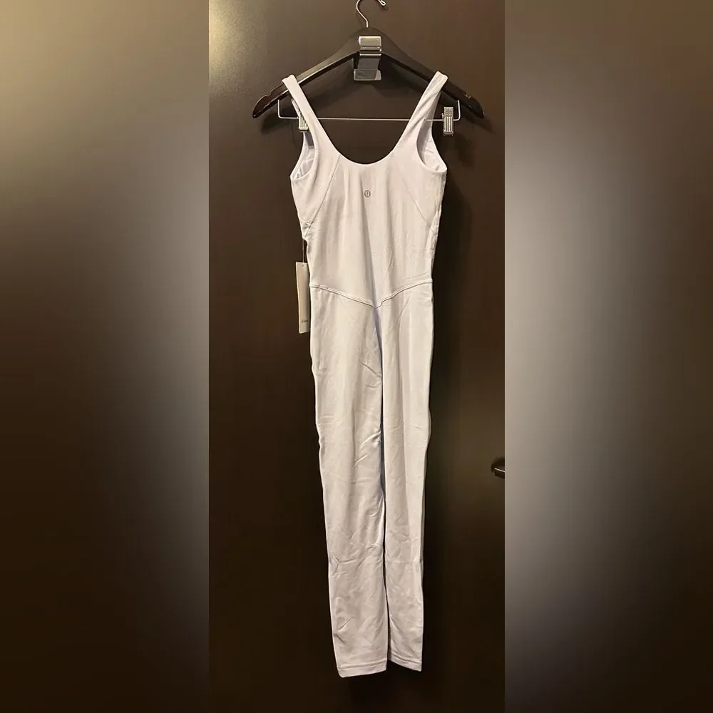 Lululemon Align Bodysuit 25" Blissful Blue NWT Yoga size 4 ☁️ 🌊💧💦💨 - Picture 4 of 9